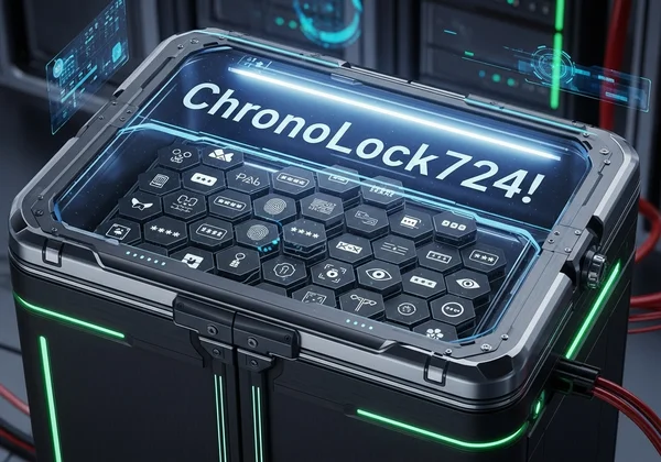 Digital vault securing many unique passwords with one master key
