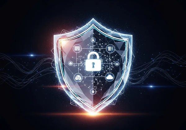 Abstract digital shield protecting a user's data