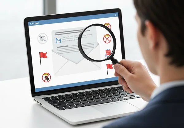 Red flags for identifying phishing scams